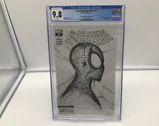 Amazing Spider-Man #55 CGC 9.8 2nd Print 1:50 Variant Sketch Gleason Marvel 2021 picture
