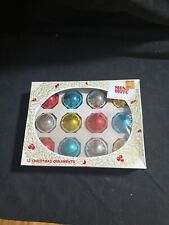 Vintage Shiny Brite Ornaments With Box-ID #187 picture