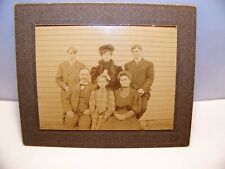Nostalgic Cabinet photo of Will Blakely & Family,early 1900s 5.5x4.5