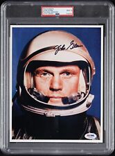 John Glenn Signed 8x10 NASA Photo PSA DNA Graded 9 MINT picture