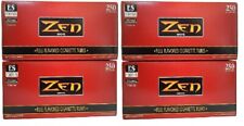 4x Boxes (ZEN Red Full Flavor King Size KS) Cigarette 250 Filtered Tubes Per Box picture