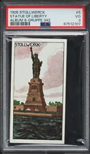 1905 Stollwerck Statue of Liberty PSA 3 1/1 picture