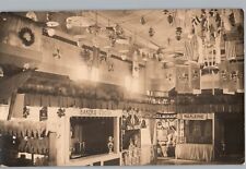DEPARTMENT STORE DISPLAY ellsworth me real photo postcard rppc maine advertising picture