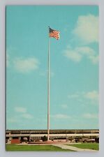 Postcard Flag US Army Transportation School Fort Eustis Newport News Virginia picture