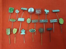 Job Lot 20x Vtg Hungary Hungarian Transport Pin Badge Collection ID9104 B50 picture