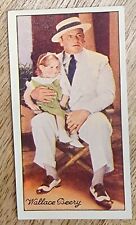 1935 Carreras Famous Film Stars #80 Wallace Beery picture
