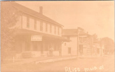 RPPC Postcard Nichols House Street view Bliss NY *C6236 picture