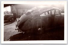 c1930s-1940s Car Wreck~Crash Aftermath~Classic Car~Vintage Original Photo picture