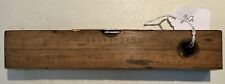 Vintage Anchor 8” Calibrated Boxwood & Brass Spirit Level Peoples Republic 202 picture