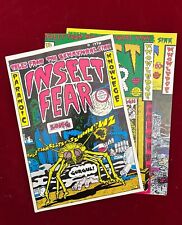 Insect Fear Comics 1 2 3 Set Underground COMIX Spain Crumb Williams 1970 🦝 picture