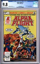 Alpha Flight #1 CGC 9.8 NM/MT 1st PUCK MARRINA John Byrne DC comics 4426786002 picture