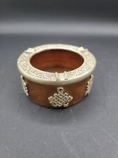 Vintage Copper Anglo-Indian Decorative Ashtray 3.75