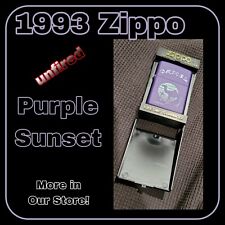 1993 Camel Purple Zippo Lighter Sunset still sealed purple oasis vintage joe picture