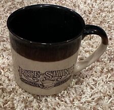 Vintage 1984 Hardees Rise And Shine Homemade Biscuits Coffee Cup Mug picture