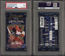 Psa 9 2023 Lorcana Disney First Chapter Sealed Pack Mickey Mouse Low Pop 🔥 picture