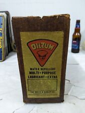 Vintage Oilzum Multi Purpose Lubricant Grease Shipping Box White & Bagley Co picture