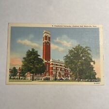 Nashville Tennessee TN Vanderbilt University Kirkland Hall Teich Postcard picture
