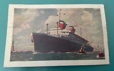 SS America Ship 1953 Used Post Card picture
