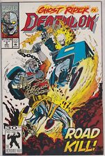 GHOST RIDER VS DEATHLOK MARCH #9 MARVEL COMIC BOOK 1992 picture