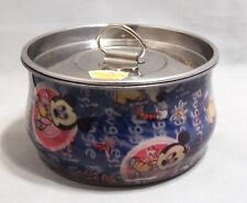 Very Rare Vintage Chennai India Export Disney Mickey Mouse and Goofy Tin picture