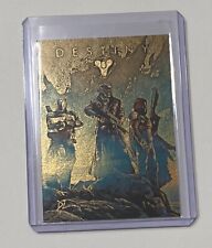 Destiny Gold Plated Artist Signed “Forge Your Legend” Trading Card 1/1 picture