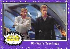 2017 Topps Star Wars Journey To The Last Jedi Purple #3 Obi-Wan's Teachings picture