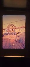KA08 35MM SLIDE Photo photograph BOTTOM STAGE OF NASA ROCKET MOVING TO LAUNCHPAD picture