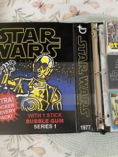 MAY THE 4TH: 1977 Topps Star Wars Series 1 Blue Set With Extras, VHS, Soundtrack picture