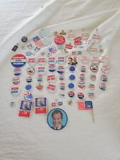 50+ Campaign Buttons Richard Nixon  Goldwater Humphrey Others Matches Flasher  picture