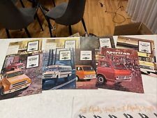 1967 Chevrolet trucks commercial trucks brochure collection 8 pieces picture