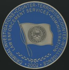 FBI 2002 Counter Terrorism Intelligence Criminal Investigations Challenge Coin picture