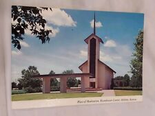 Place Of Meditation Eisenhower Center Abilene Kansas Postcard picture