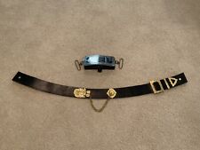 BRITISH VICTORIAN CAVALRY OFFICER'S POUCH BELT AND POUCH picture