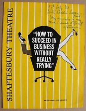 1963 HOW TO SUCCEED IN BUSINESS WITHOUT REALLY TRYING Warren Berlinger ANNOTATED picture