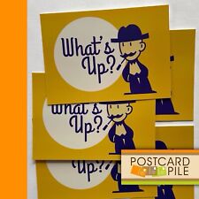 Unposted Postcards, Set Of 5, Retro What’s Up? Hat Postcard Lot Comic Character picture