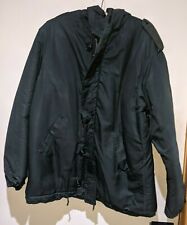 Canadian Navy Parka-73/40-Vintage 1981 Dark Green C/W Corduroy Lined Hood  picture