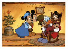 Vintage Unused 5x7 Mickey's Christmas Carol Walt Disney Fan Postcard Card picture