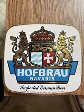 Vintage Imported Bavaria German Beer Sign for Man Cave Hofbrau stands or hangs picture