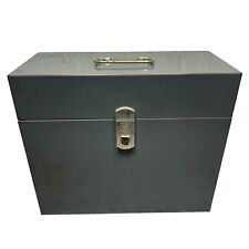 VTG Eagle Lock Co. Terryville CONN Metal Lock Box Without Key 12