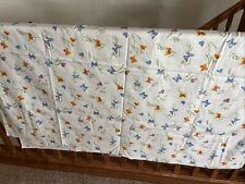 large Vintage summer tablecloth -cotton With Napkins picture
