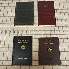 4 Field Used Various Railroad Reference, Safety, Schedule, Operating Rules Books picture