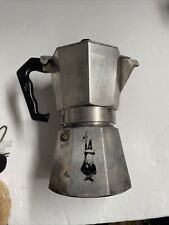 Bialetti Moka Pot Express Vintage Brew Espresso Maker Made In Italy picture