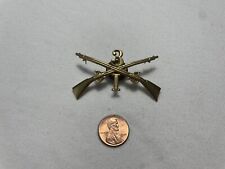 1880's-90's  Officer Collar Insignia I Company 3rd Infantry Regiment picture