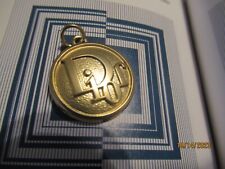 Dior  ZIP PULL  CHARM 25X22MM gold tone metal, THIS IS FOR 1 picture