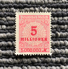 Germany Deutsches Reich 5 Millionen Mark 1923 Michel Nr. 317 W (21671) picture