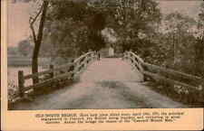 Postcard: OLD NORTH BRIDGE. Here took place about noon, April 19th, 17 picture