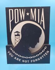 Shelia’s Collectibles POW MIA Flag Shelf Sitter #USA18 Retired  picture
