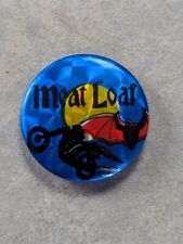 Vintage 80s Meatloaf Pin Badge Purchased Around 1986  picture