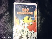 WALT DISNEY'S BLACK DIAMOND CLASSIC VHS MOVIE 101 DALMATIANS picture