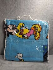 Vintage 90s Disney Mickey Mouse Beach Towel Mickey Cotton Disney picture